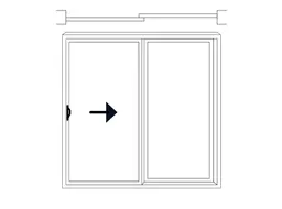 2 Panels – Right Fixed